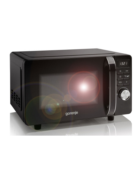 Gorenje Mo20S4Bc Czarny Uchwyt Do Mikrofalówki Blat 20 L 700 W