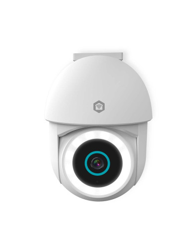 Kamera Zewnętrzna Nedis Smartlife Wifi, Ip65 Czujnik Ruchu, Night Vision, Biały