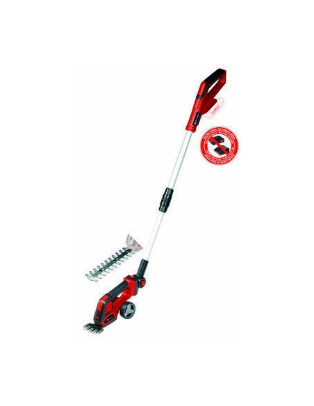 Einhell Ge-Cg 18/100 Li T-Solo Akumulatorowe Nożyce Do Trawy 10 Cm 18 V Czarny, Czerwony