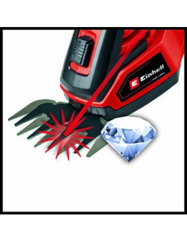 Einhell Ge-Cg 18/100 Li T-Solo Akumulatorowe Nożyce Do Trawy 10 Cm 18 V Czarny, Czerwony