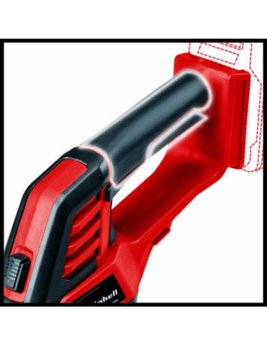 Einhell Ge-Cg 18/100 Li T-Solo Akumulatorowe Nożyce Do Trawy 10 Cm 18 V Czarny, Czerwony