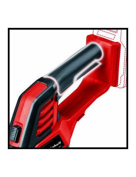 Einhell Ge-Cg 18/100 Li T-Solo Akumulatorowe Nożyce Do Trawy 10 Cm 18 V Czarny, Czerwony