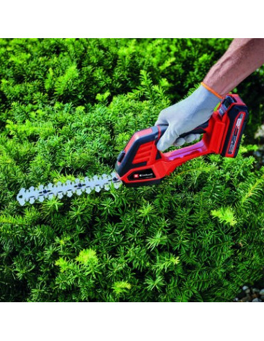 Einhell Ge-Cg 18/100 Li T-Solo Akumulatorowe Nożyce Do Trawy 10 Cm 18 V Czarny, Czerwony
