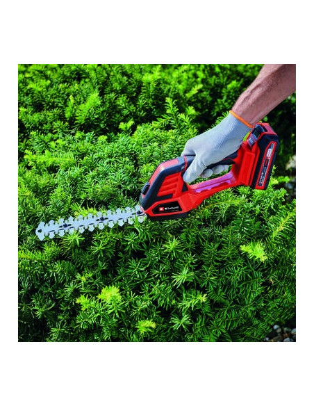 Einhell Ge-Cg 18/100 Li T-Solo Akumulatorowe Nożyce Do Trawy 10 Cm 18 V Czarny, Czerwony