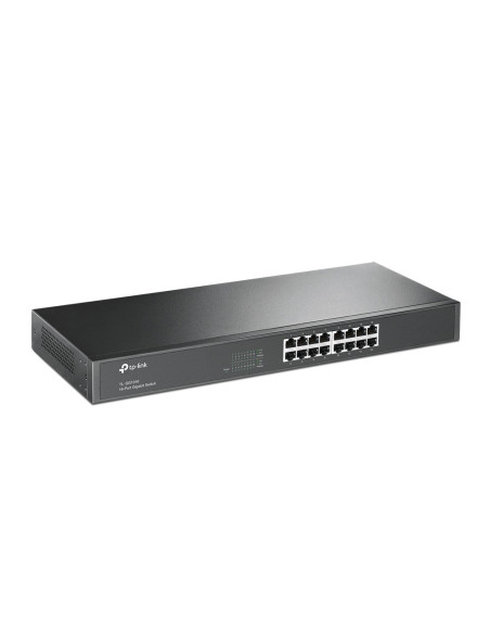 Tp-Link Tl-Sg1016 Zarządzany L2 Gigabit Ethernet (10/100/1000) Czarny