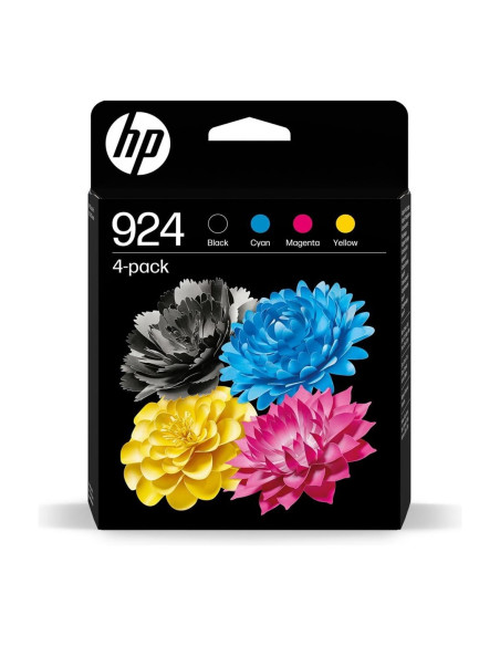 Tusz Hp 924 - 4Er-Pack - Czarny, Żółty, Cyan, Magenta - Oryginalny - Atrament