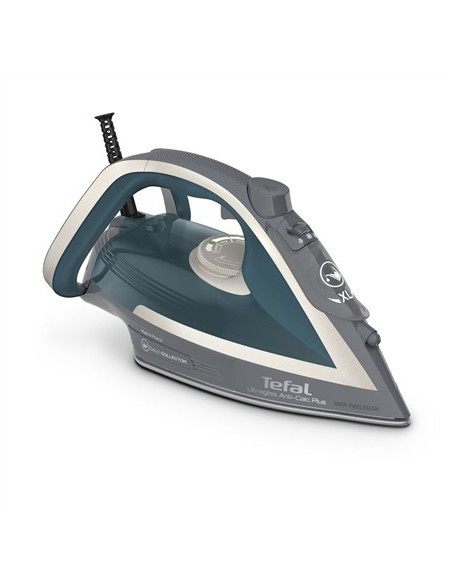 Tefal Ultragliss Anti-Calc Plus Fv6842 Żelazko Parowe 2800 W Niebieski, Srebrny