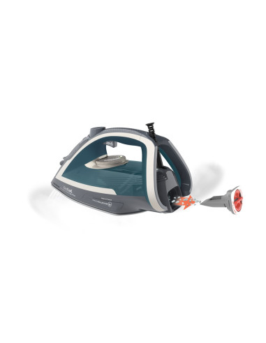 Tefal Ultragliss Anti-Calc Plus Fv6842 Żelazko Parowe 2800 W Niebieski, Srebrny