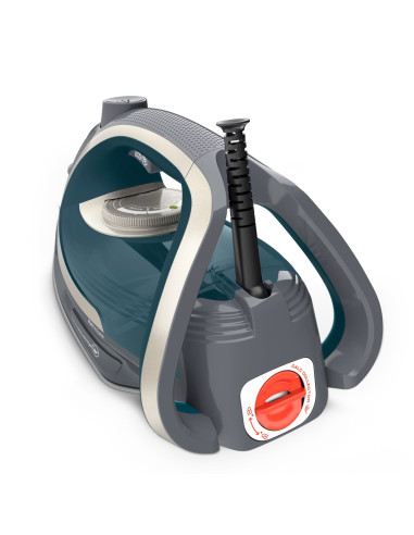 Tefal Ultragliss Anti-Calc Plus Fv6842 Żelazko Parowe 2800 W Niebieski, Srebrny