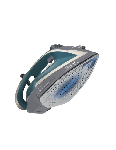 Tefal Ultragliss Anti-Calc Plus Fv6842 Żelazko Parowe 2800 W Niebieski, Srebrny