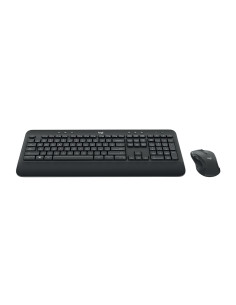 Logitech Advanced Mk545 Klawiatura Dołączona Myszka Biuro Rf Wireless Qwerty Amerykański Międzynarodowy Czarny