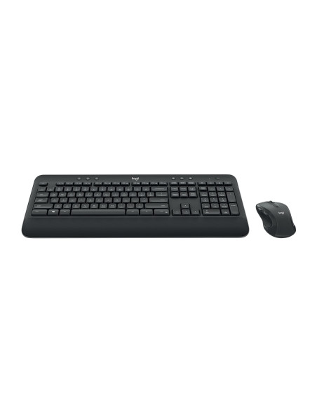 Logitech Advanced Mk545 Klawiatura Dołączona Myszka Biuro Rf Wireless Qwerty Amerykański Międzynarodowy Czarny
