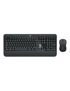 Logitech Advanced Mk545 Klawiatura Dołączona Myszka Biuro Rf Wireless Qwerty Amerykański Międzynarodowy Czarny 2