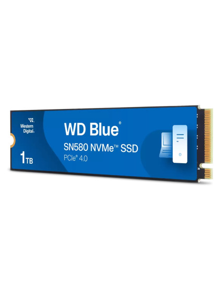 Ssd Pcie G4 M.2 Nvme 1Tb/Blue Sn580 Wds100T3B0E Wdc