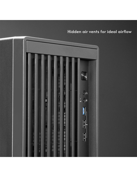 Chieftec Midi Tower Bs-20B-Op, Schwarz O.nt Czarny