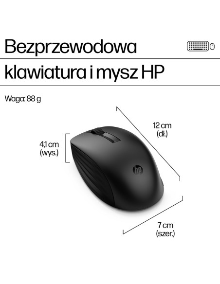 Bezprzewodowa Klawiatura I Mysz, Desktop-Set