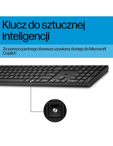 Bezprzewodowa Klawiatura I Mysz, Desktop-Set