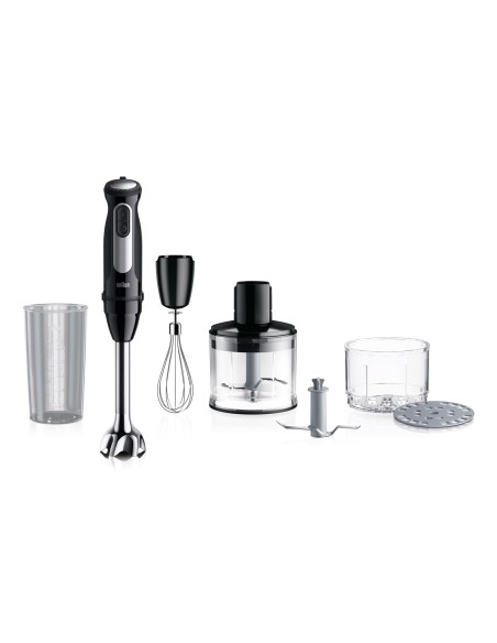 Blender Ręczny Braun Domestic Home, Stal Nierdzewna, 1.000 Watt, 25 Prędkości, Turbo (0X22111504)