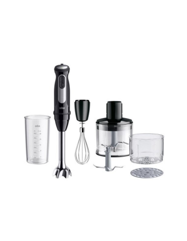 Blender Ręczny Braun Domestic Home, Stal Nierdzewna, 1.000 Watt, 25 Prędkości, Turbo (0X22111504)