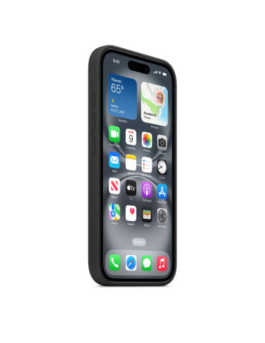 Silikonowe Etui Do Iphone'a 16 Z Magsafe - Czarne