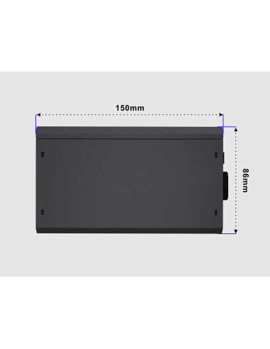 Gembird Zasilacz Komputerowy Fornax Power 80+ Bronze Atx, 850W, Aktywne Pfc, 12Cm Wentylator