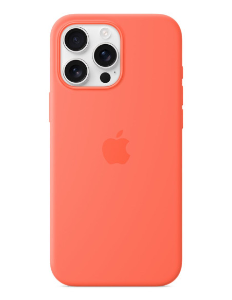 Silikonowe Etui Apple Iphone 16 Pro Max Z Magsafe - Tangerine