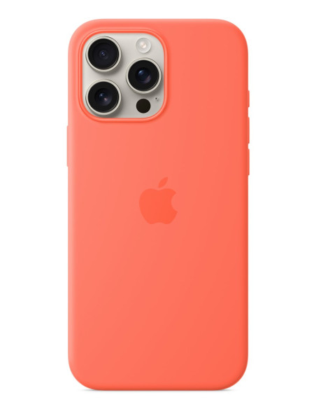 Silikonowe Etui Apple Iphone 16 Pro Max Z Magsafe - Tangerine