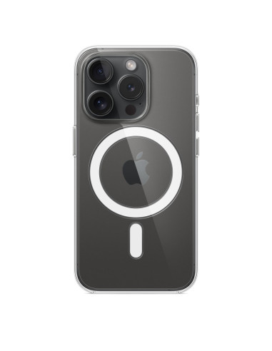 Apple - Obudowa Tylna Do Telefonu Komórkowego - Kompatybilna Z Magsafe - Poliwęglan - Przezroczysta - Do Iphone 15 Pro