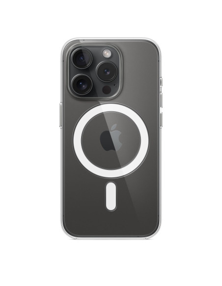 Apple - Obudowa Tylna Do Telefonu Komórkowego - Kompatybilna Z Magsafe - Poliwęglan - Przezroczysta - Do Iphone 15 Pro