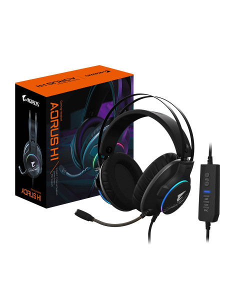 Słuchawki Micro Gigabyte Aorus H1 Rgb