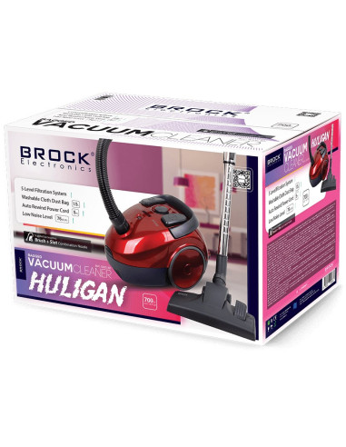 Odkurzacz Workowy Brock Bvc 5002 Rd