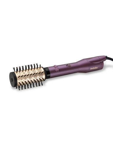 Babyliss Big Hair Dual Szczotka Z Gorącym Powietrzem Ciepły Czarny, Złoto Różowe, Fioletowy 650 W 2,5 M