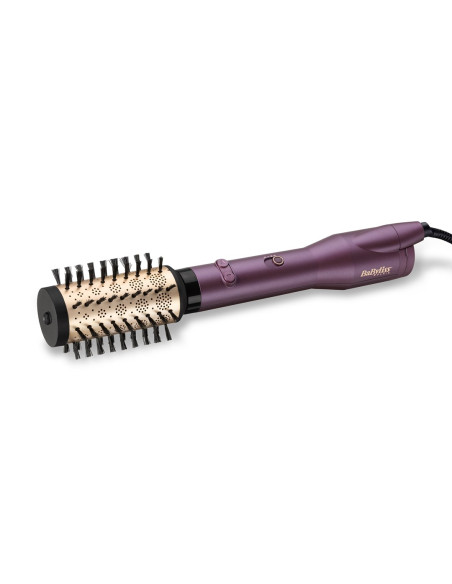 Babyliss Big Hair Dual Szczotka Z Gorącym Powietrzem Ciepły Czarny, Złoto Różowe, Fioletowy 650 W 2,5 M