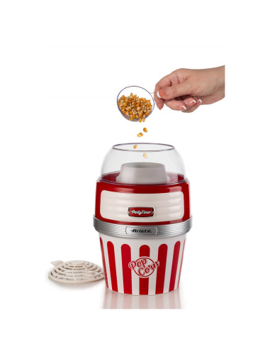Urządzenie Do Popcornu Ariete Popcorn Xl 2957/0 Partytime 1100 W Czerwony