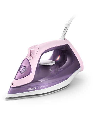 Philips 3000 Series Dst3020/30 Żelazko Żelazko Parowe Płyta Ceramiczna 2200 W Różowy, Fioletowy
