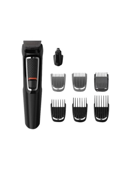 Philips Multigroom Series 3000 Trymer Do Twarzy I Włosów 8 W 1 Z 8 Nasadkami