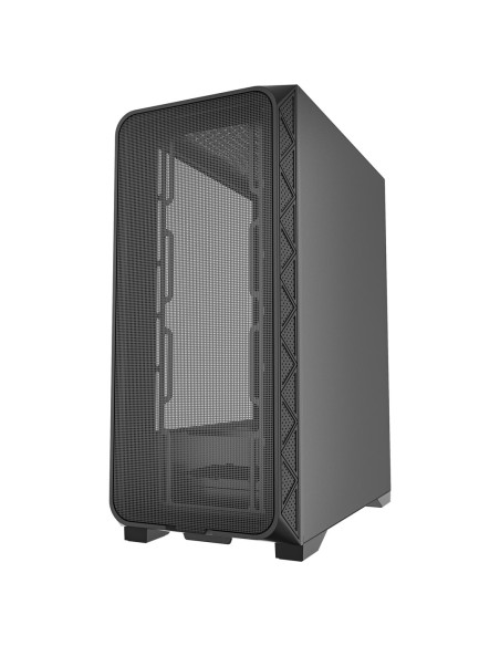 Gembird Obudowa Fornax M200 Mesh Midi-Tower (1X Usb 3.0, 1X Usb 2.0, 1X Usb Type-C) Black