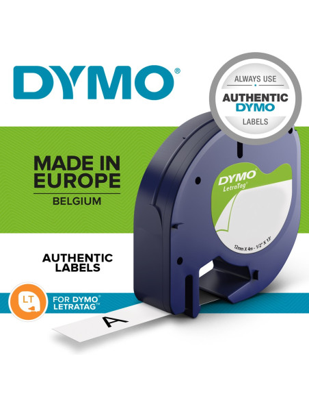 Dymo Letratag Lt-100H + Tape Drukarka Etykiet 160 X 160 Dpi 6,8 Mm/S Abc