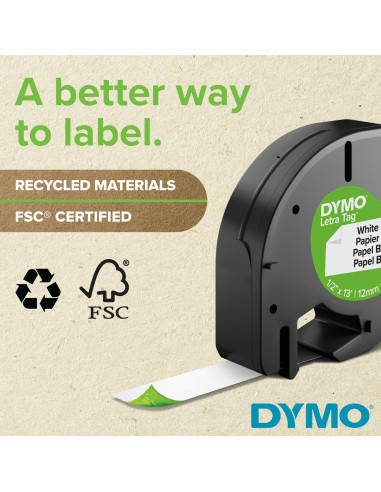 Dymo Letratag Lt-100H + Tape Drukarka Etykiet 160 X 160 Dpi 6,8 Mm/S Abc