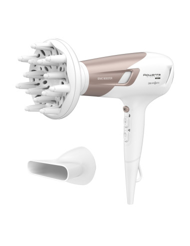 Rowenta Studio Dry Cv5830 Suszarka Do Włosów 2300 W Beżowy, Biały
