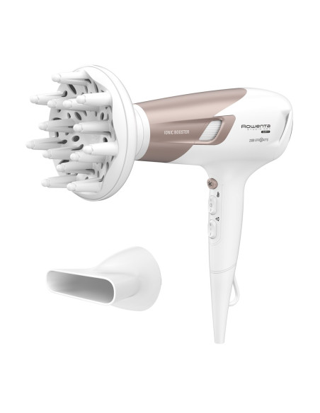 Rowenta Studio Dry Cv5830 Suszarka Do Włosów 2300 W Beżowy, Biały