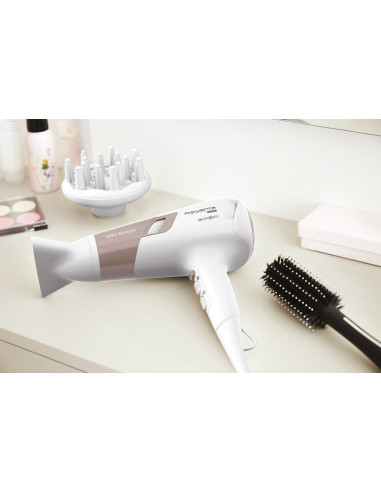 Rowenta Studio Dry Cv5830 Suszarka Do Włosów 2300 W Beżowy, Biały