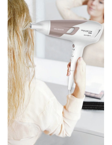 Rowenta Studio Dry Cv5830 Suszarka Do Włosów 2300 W Beżowy, Biały