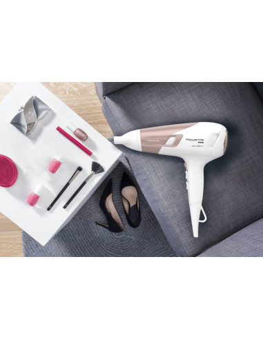 Rowenta Studio Dry Cv5830 Suszarka Do Włosów 2300 W Beżowy, Biały