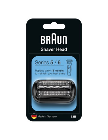 Kaseta Wymienna Do Golarki Braun 53B (New Gen S5/6) Foil & Cutter Replacement