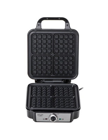 Adler Ad 3083 Gofrownica 4 Gofry 1800 W Czarny, Srebrny