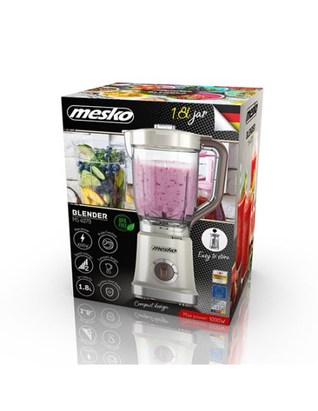 Mesko Ms 4079Be Blender 1,8 L Blender Stołowy 1000 W Beżowy