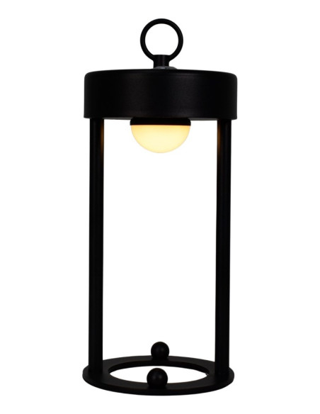 Techly I-Lamp-Table1 Lampa Stołowa Niewymienialne Źródło Światła 3 W Led Czarny