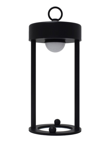 Techly I-Lamp-Table1 Lampa Stołowa Niewymienialne Źródło Światła 3 W Led Czarny