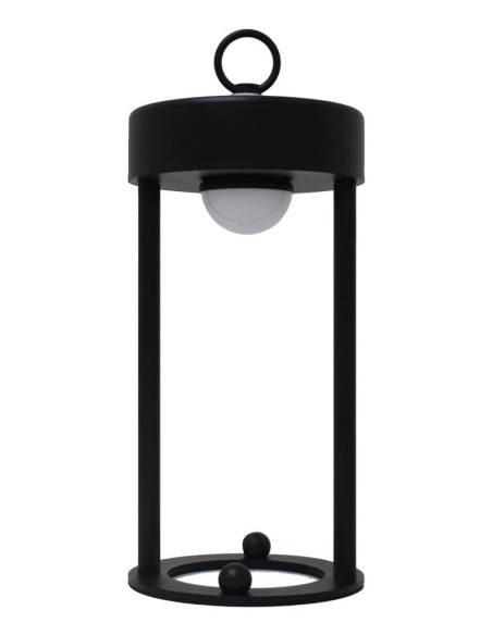 Techly I-Lamp-Table1 Lampa Stołowa Niewymienialne Źródło Światła 3 W Led Czarny